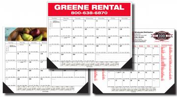 Large Desk Calendar (Huge Monthly) : Affordable WITH CORNERS- A148